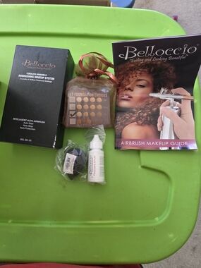 Airbrush Foundation Palette & Guide — Multi-Beige Shades